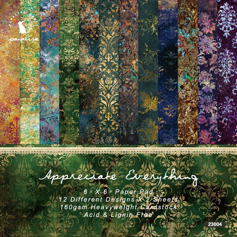 12-Sheet Christmas Scrapbooking Paper