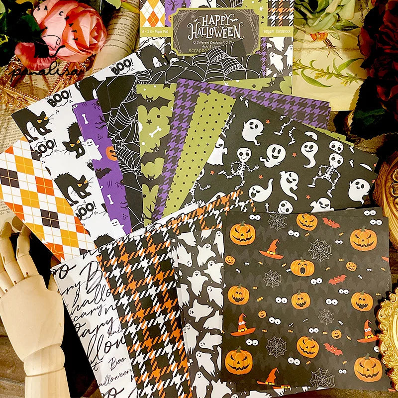 12-Sheet Christmas Scrapbooking Paper