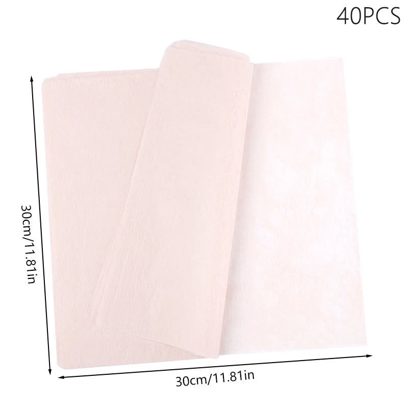 40pcs 30x30cm Tissue Paper – Flower & Gift Wrapping Craft Paper