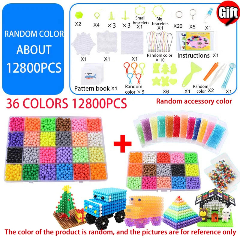 Magic Water Fuse Beads – DIY Creative Sensory Craft Toy Set