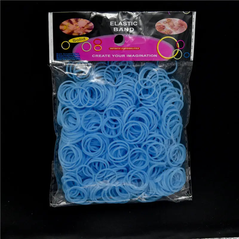 600+ Loom Rubber Bands Refill Kit – 31 Colors DIY Bracelet Craft Set
