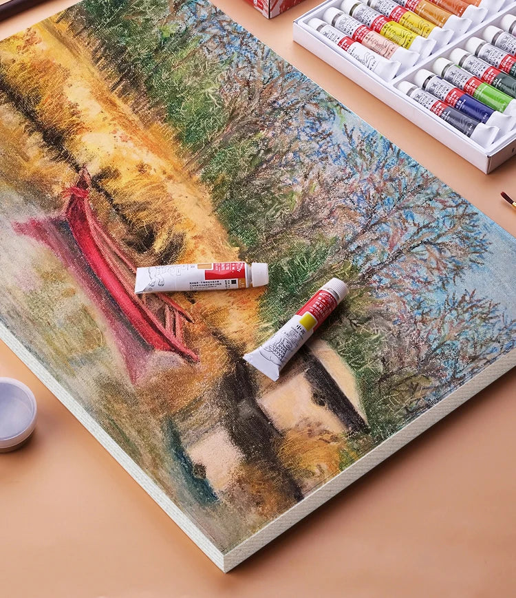 Winsor & Newton Oil Paint Set with Brushes & Palette