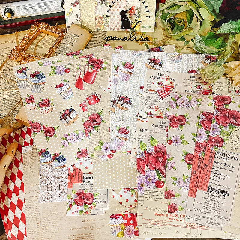 12-Sheet Christmas Scrapbooking Paper