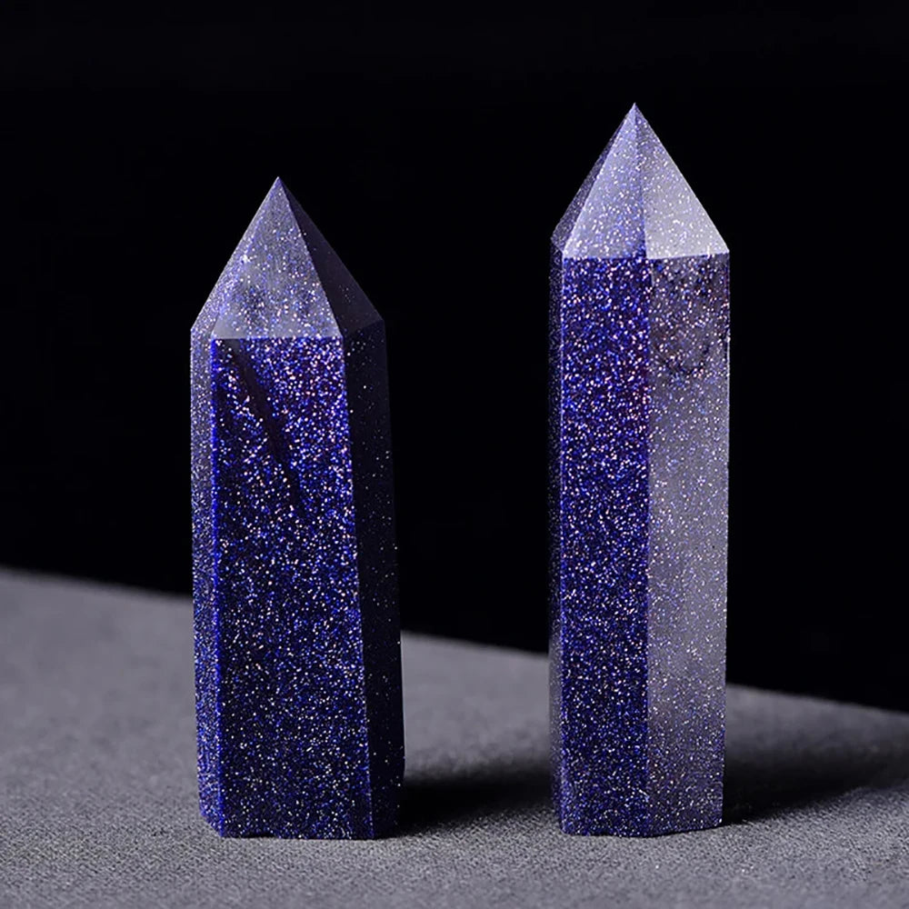 Natural Single-Point Crystal Column