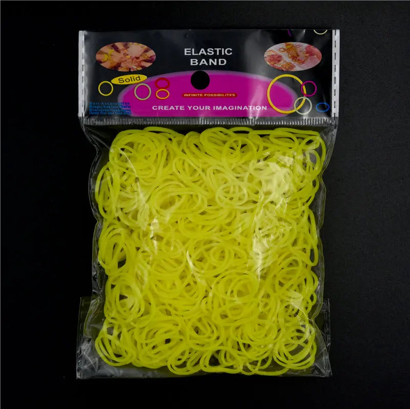 600+ Loom Rubber Bands Refill Kit – 31 Colors DIY Bracelet Craft Set