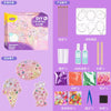 Kids DIY Crystal Glue Keychain – Art & Craft Gift Set