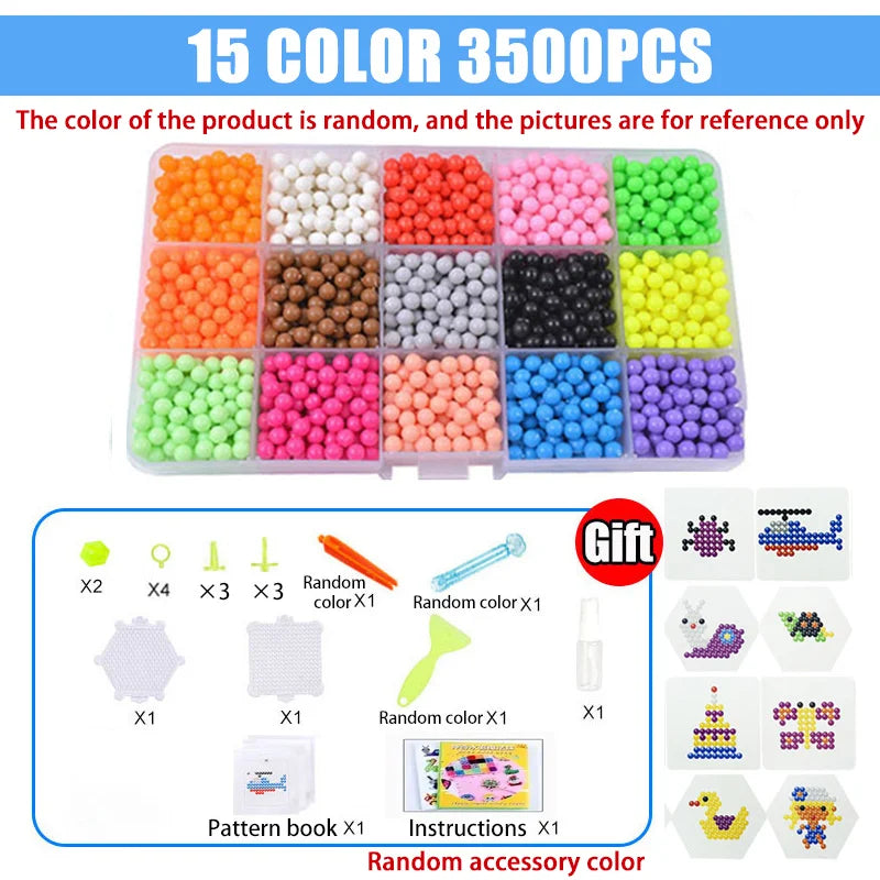 Magic Water Fuse Beads – DIY Creative Sensory Craft Toy Set