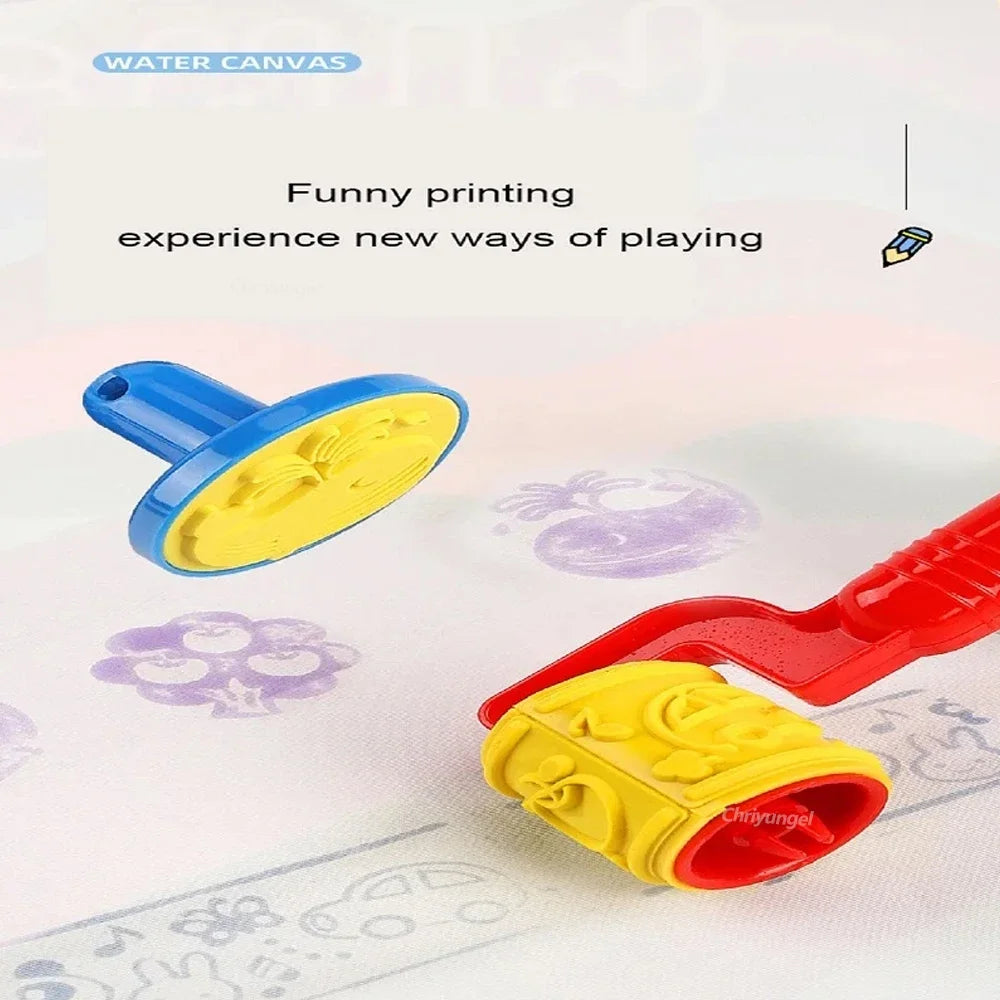 Magic Water Drawing Mat – Reusable Doodle Painting Board for Kids