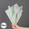 40pcs Floral Wrapping Paper – Cotton & Non-Woven Flower Lining Sheets