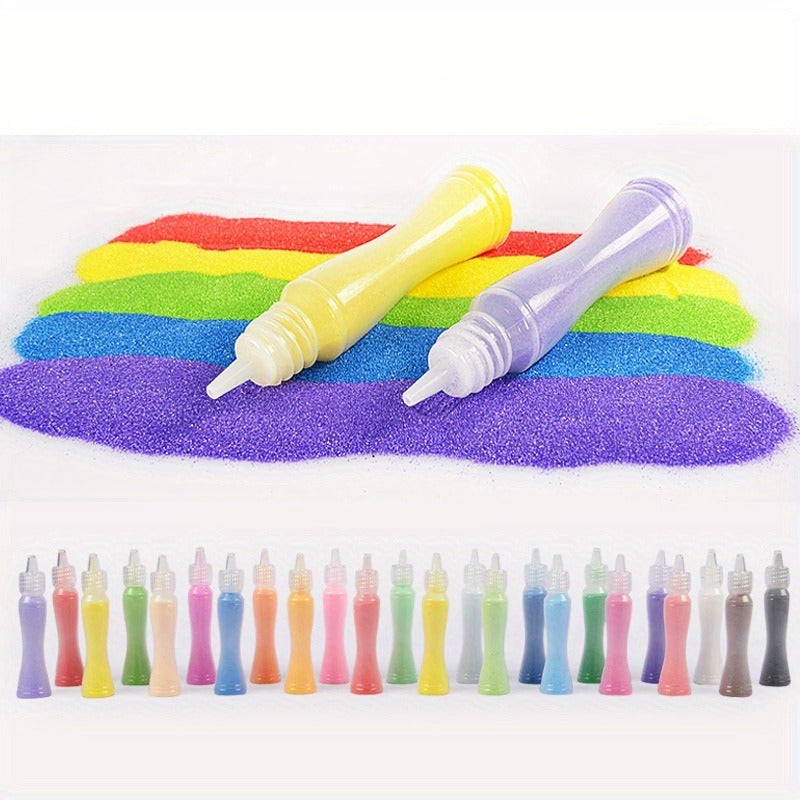 Children’s Sand Painting Set – DIY Colored Sand Art Toys
