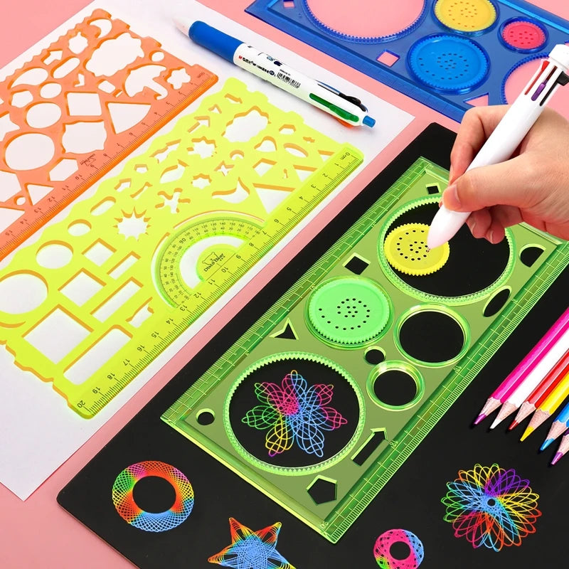 Spirograph Geometry Drawing Set – Creative Art & Educational Toy