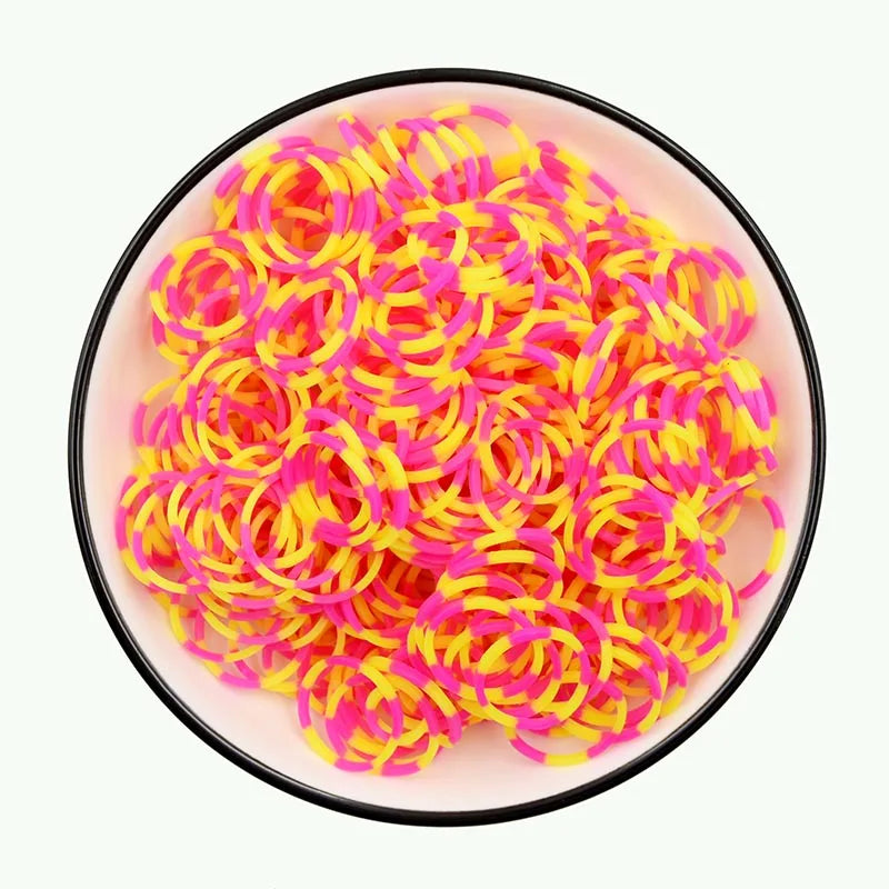 600+ Loom Rubber Bands Refill Kit – 31 Colors DIY Bracelet Craft Set