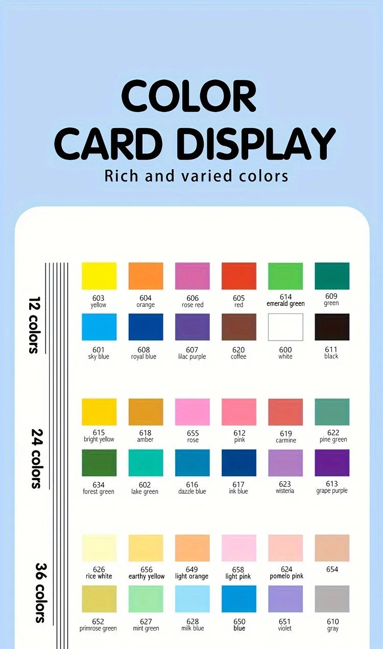 Multi-Color Soft Tip Art Markers – Acrylic Markers for Various Surfaces