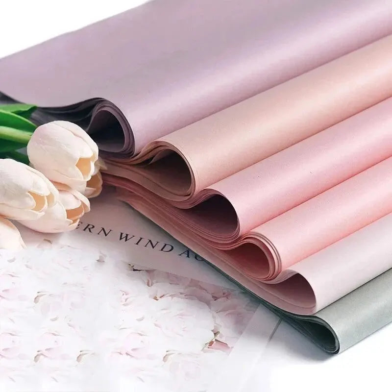 40pcs Floral Tissue Craft Paper – 75x52cm Gift & Scrapbooking Wrap