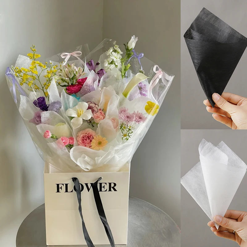 40pcs 30x30cm Tissue Paper – Flower & Gift Wrapping Craft Paper