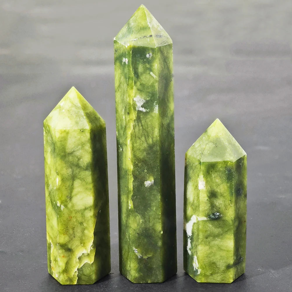 Natural Single-Point Crystal Column