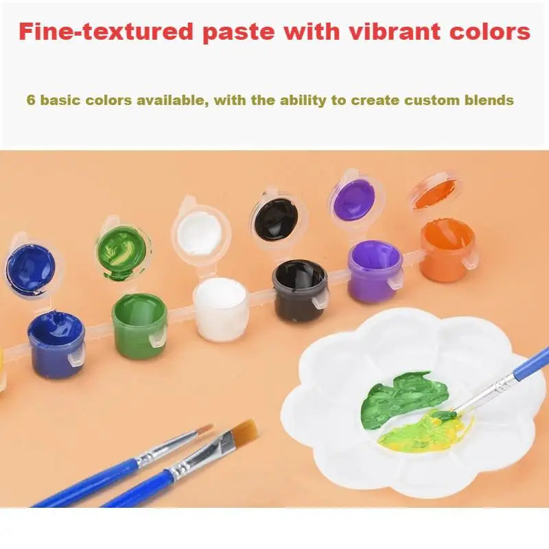 Handmade DIY Plaster Doll Painting Craft Kit for Kids